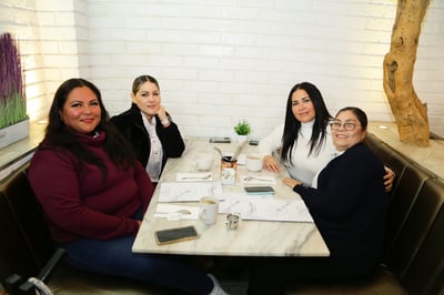 Miriam Díaz, Norma Luque, Perla Tavizo y Lucy Vicuña (EL SIGLO DE TORREÓN/ENRIQUE CASTRUITA)