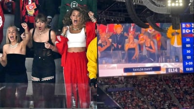 Imagen Las mejores reacciones de Taylor Swift en el Super Bowl