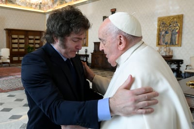 El presidente argentino, Javier Milei, y el papa Francisco inician una nueva etapa tras una reunión en el Vaticano.