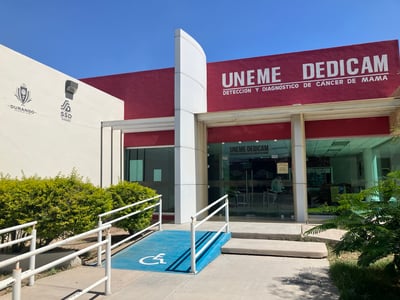 Instalaciones de la Unidad de Especialidades Médicas para la Detección y el Diagnóstico del Cáncer de Mama (UNEME – DEDICAM). (ARCHIVO)