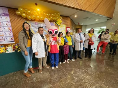 El Hospital de Especialidades No. 71 del Seguro Social refrendó ayer su compromiso con los pacientes pediátricos oncológicos.