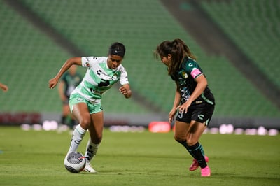 La delantera del Santos Laguna Femenil, jugará las Preliminares de la Copa Oro con Puerto Rico, enfrentando a Haití el fin de semana (ARCHIVO)