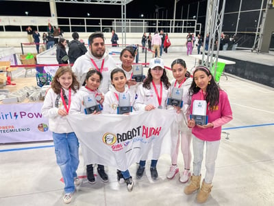 La Academia de Robótica Robot Punk de Torreón obtuvo cinco premios en Competencia Nacional. (ESPECIAL)