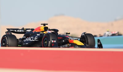 Max Verstappen durante las pruebas del Gran Premio de Baréin (AGENCIAS)