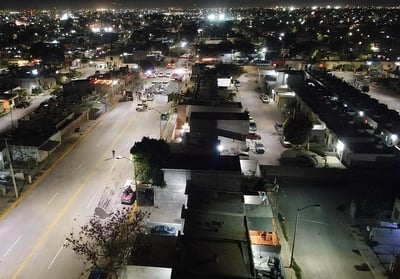 Torreón de noche (EL SIGLO DE TORREÓN)