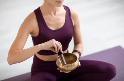 Imagen Yoga y baño de gong para la salud mental