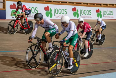 Imagen México logra tres bronces en ciclismo de pista en Portugal