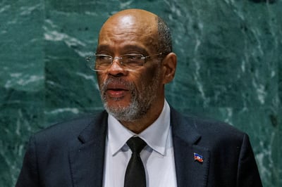 El primer ministro de Haití, Ariel Henry. (EFE)