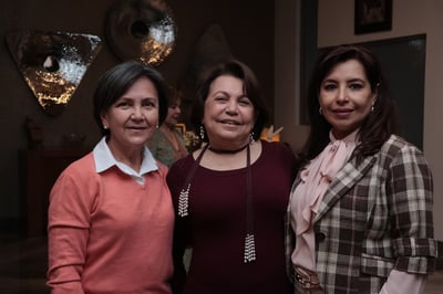 Alma Reyes, Pilar Medellin y Mónica Alvarado (EL SIGLO DE TORREÓN/ VAYRON INFANTE)