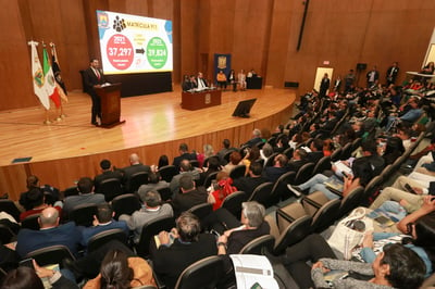 Sesión Extraordinaria del Consejo Universitario de la Universidad Autónoma de Coahuila. 
