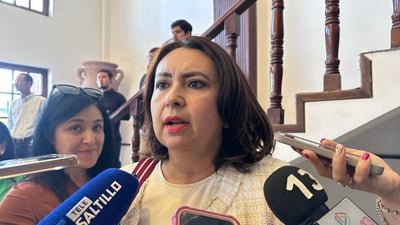 La titular de la Secretaría de la Mujer, Mayra Valdés Garza. (PENÉLOPE CUETO)