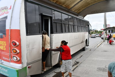 Transporte público en Torreón. (ARCHIVO)