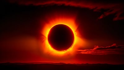 Imagen En abril, Eclipse Solar 2024