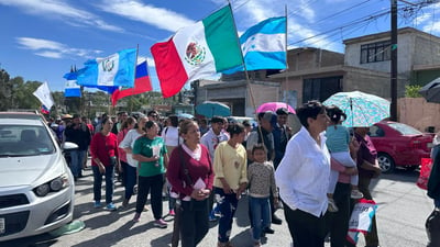 Imagen Viacrucis de la Casa del Migrante de Saltillo: un acto de denuncia y exigencia de justicia por la tragedia ocurrida en Ciudad Juárez