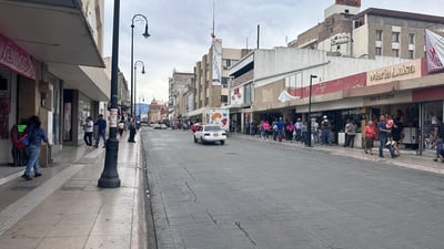 Las calles del Centro Histórico de Saltillo. (PENÉLOPE CUETO)