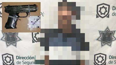 Imagen Joven es detenido con arma de plástico en las calles de Torreón