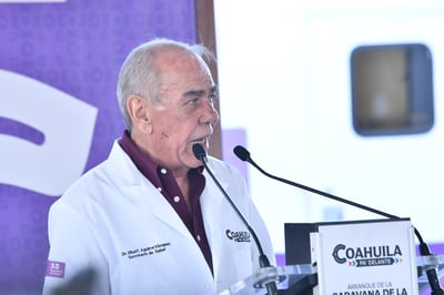 El secretario de Salud en Coahuila, Eliud Felipe Aguirre Vázquez. (EL SIGLO DE TORREÓN)