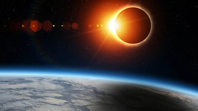 Desde la antigüedad, muchas culturas veían los eclipses solares como augurios de cambios significativos en la Tierra.