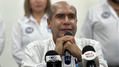 El presidente municipal Mario Alberto Dávila. (SERGIO A. RODRÍGUEZ)
