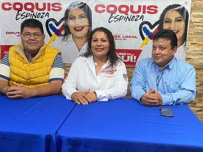 Coquis Espinoza buscará apoyo para el campo