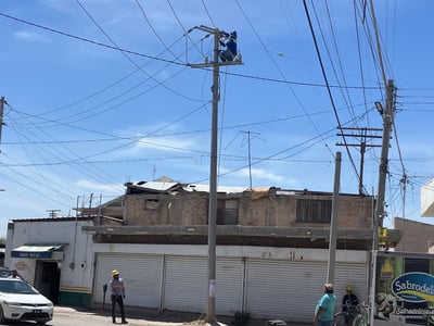 Imagen Realizan obras de mantenimiento en red eléctrica en Madero