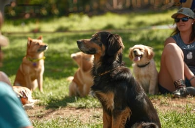 Imagen Experta comparte consejos para que un perro ignore a otros canes