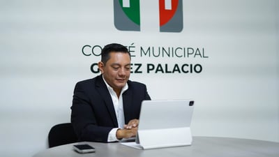 Cristian Mijares, candidato a diputado federal por el Distrito 02 de Durango, de la coalición Fuerza y Corazón por México. (DIANA GONZÁLEZ)