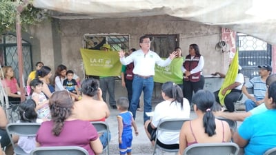 Elecciones Coahuila Recorre Nacho colonias Camilo Torres y San Joaquín