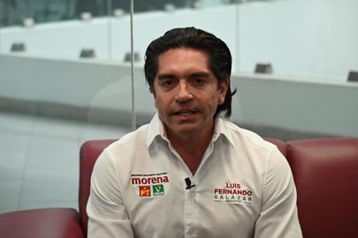Luis Fernando Salazar destacó que actualmente en campaña recorre los 38 municipios de Coahuila.