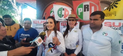 Con apoyo y trabajo priísta, se reforzarán las labores del programa de plataforma política de la candidata Susy Torrecillas, señalan.