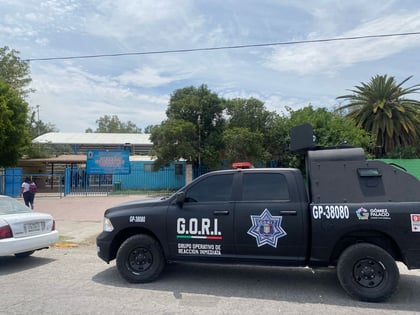 Tras riña al exterior de escuela en Gómez Palacio realizan recorridos de vigilancia