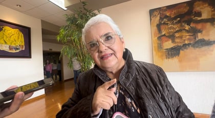 La secretaria de Cultura en Coahuila, Esther Quintana Salinas. (PENÉLOPE CUETO)