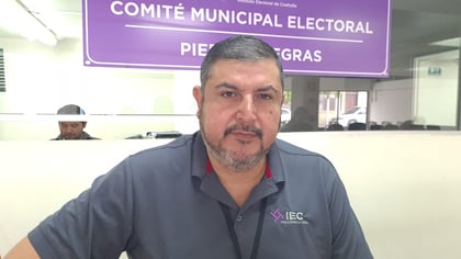 Notifica IEC Piedras Negras a representantes de partido sobre debate virtual de candidatos la presidencia municipal
