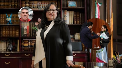 la ministra presidenta de la Suprema Corte, Norma Piña. (ARCHIVO)