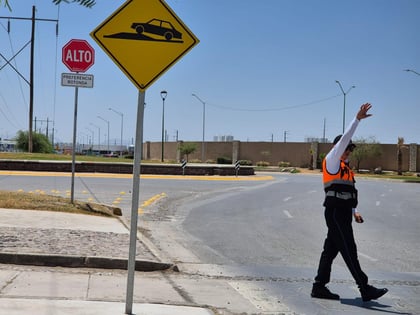 Vialidad en Torreón arranca piloto para el uso correcto de glorietas