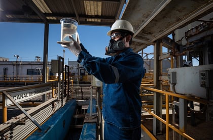 Peñoles contribuye en el cuidado del agua mediante sus plantas tratadoras