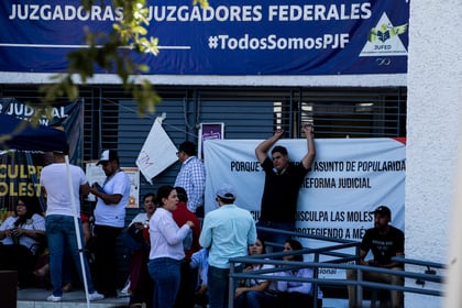 Paro en el Poder Judicial. (ENRIQUE CASTRUITA)