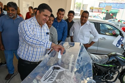 Alcalde de Lerdo invita a ciudadanos a participar en el Sorteo de Usuarios Cumplidores del Agua