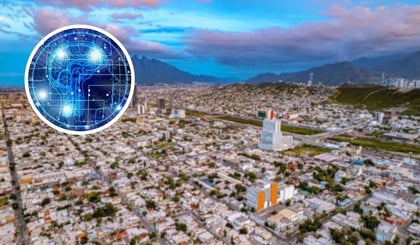 Así se vería Monterrey en 2100 según la inteligencia artificial