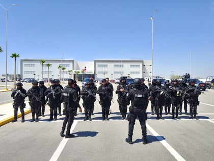 Refuerzan seguridad en Torreón con nuevo Grupo de Reacción Estatal