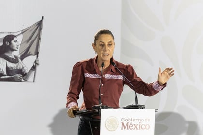 La presidenta de México, Claudia Sheinbaum Pardo. (AGENCIA)