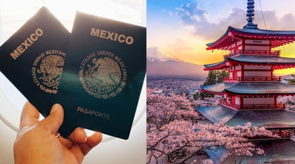 Pasaporte mexicano / Japón (CAPTURA)