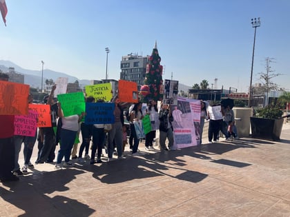 Protesta por muerte de  Bayron Alberto  (EL SIGLO DE TORREÓN) 