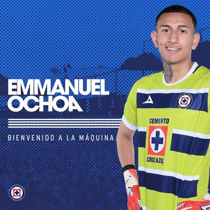 Cruz Azul refuerza su portería con Emmanuel Ochoa