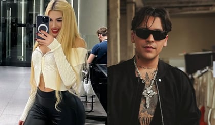 Influencer asegura estar embarazada de Christian Nodal