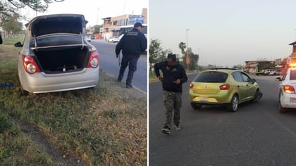 Uno de los vehículos siniestrados es un Seat Ibiza, modelo 2011, color verde. (EL SIGLO DE TORREÓN)