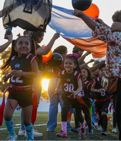 Scorpions flag invitan a jugar tochito en Gómez Palacio