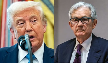 Trump dice que no despedirá al presidente de la Reserva Federal, Jerome Powell