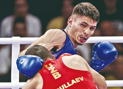 En su debut olímpico Miguel Ángel Martínez Ramírez fue derrotado por Ruslan Abdullaev de Uzbekistán. (Especial)