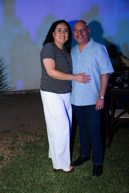 Berenice Palacios y Ricardo Palacios.
